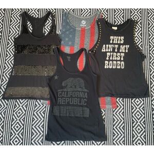 Bundle Of 4 Medium Tank Tops